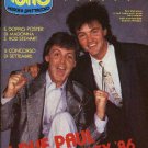 Paul Young, McCartney, Prince, Madonna - Tutto September 1986 - Italy   Magazine