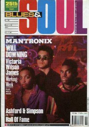 Mantronix, Will Downing, Ashord & Simpson - Blues & Soul March 1991 - UK   Magaz