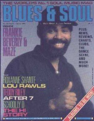 Frankie Beverley,Maze,Lou Rawls,After 7,Schooolly D - Blues & Soul Aug 1989 - UK