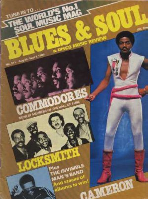 Commodores,Cameron,Locksmith,Various - Blues & Soul Aug 1980 - UK   Magazine - I