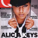 Alicia Keys, Alanis Morrisette, Robbie Williams, Blink 182 - Q Magazine -Februar