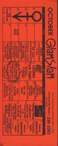 Prince, Various - Flyer - Glam Slam Club - USA   Flyer -   m