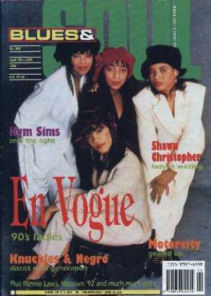 Shawn Christopher, Kym Sims, En Vogue, Motorcity - Blues & Soul - April 1992 - U