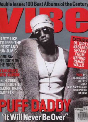 Prince,D'Angelo,Puff Daddy,Eve,Bob Marley,Left Eye,Da Brat - Vibe - Dec 1999 - U