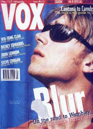 Prince,Cantona,John Lennon,Steve Coogan,Richie Edwards,Blur - Vox January 1996 -