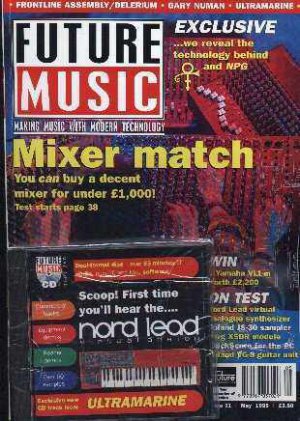 Prince, Ultramarine, Gary Numan - Future Music May 1995 - UK   Magazine - 37029