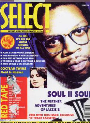 Prince, Soul II Soul, Cocteau Twins, Dave Stewart - Select October 1990 - UK   M