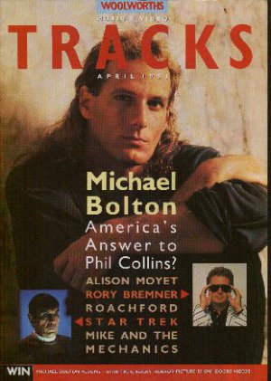 Prince, Michael Bolton, Alison Moyet, Star Trek - Tracks - April 1991 - UK   Mag