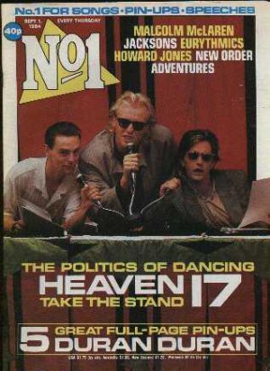 Prince, Jacksons, Duran Duran, Heaven 17, Heaven 17 - No1 - Number One - Septemb
