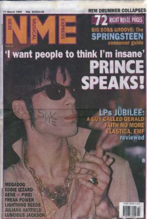 Prince, Bruce Springsteen, REM, Megadog, Lightning Seeds - New Musical Express -