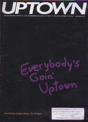 Prince - Uptown - Flyer - Sweden   Flyer -   ex+