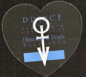 Prince - Tour Pass - Diamonds & Pearls - USA   Pass -