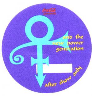 Prince - Tour Pass - Act II Aftershow - USA   Pass -   unused