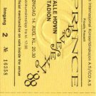 Prince - Ticket - Norway 1988 - Norway   Ticket -   ex