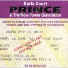 Prince - Ticket - Diamonds & Pearls - UK   Ticket -   ex