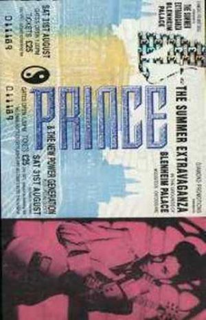 Prince - Ticket - Blenheim Palace - UK   Ticket -   ex