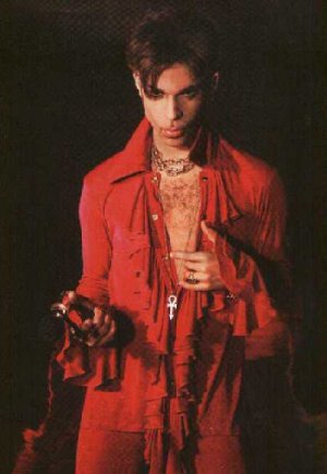 Prince - Tour Book - 1997 Red Suit with mic J.O.T.Y./Newpowersoul - USA   Tour B