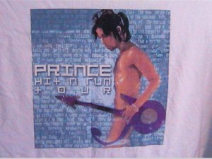 Prince - T-Shirt - Hit 'n' Run Tour - USA   Clothing -   m