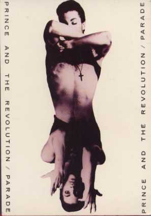 Prince - Postcard - Parade album sleeve - France   Postcard - Record 61 ex