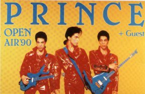 Prince - Postcard - Nude Tour - UK   Postcard - X336 m