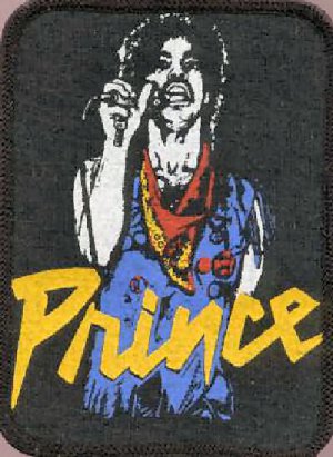 Prince - Patch - Prince at Mic -     Patch -   NEW