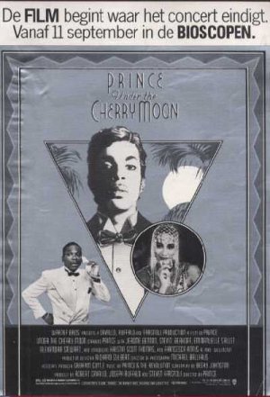 Prince - Flyer - Under The Cherry Moon - Holland   Flyer -   ex