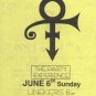 Prince - Flyer - The Party Experience Manchester 1999 - UK   Flyer -   m