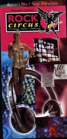 Prince - Flyer - Rock Circus - UK   Flyer -   ex