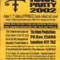 Prince - Flyer - Rave Party 2002 - Uk   Flyer -   ex