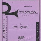Prince - Flyer - Parade in The Room - USA   Flyer -   vg