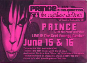 Prince - Flyer - Prince - A Celebration - USA   Flyer -   m