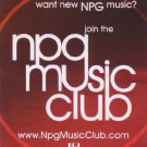 Prince - Flyer - NPG Music Club - USA   Flyer -   m