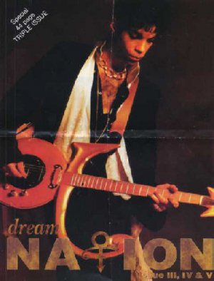 Prince - Flyer - Dream Nation - UK   Flyer -   ex