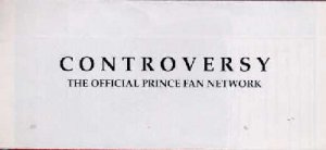 Prince - Flyer - Controversy Magazine - UK   Flyer -   ex