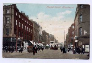 Market Street MANCHESTER postcard