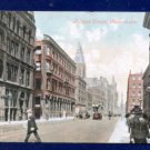PRINCES STREET Manchester Postcard 1910 Topo