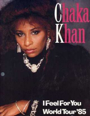 Chaka Khan - Tour Book - World Tour 1985 - UK   Memorabillia -   ex