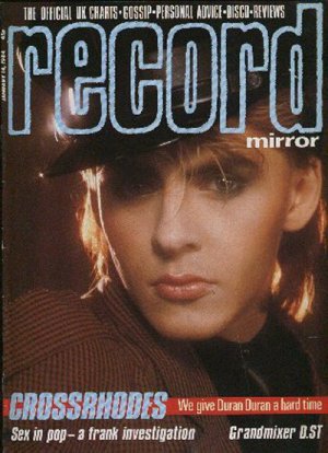 Duran Duran, George Clinton, Frankie - Record Mirror - January 14 1984 - UK   Ma