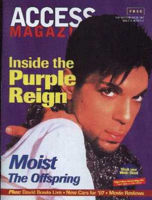 Prince/Moist/The Offspring - Access - March 97 - USA   Magazine - 22 m