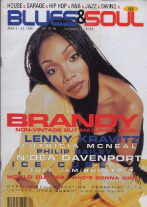 Prince, Brandy, Lenny Kravitz, Ice Cube, Philip Bailey - Blues & Soul June1998 -