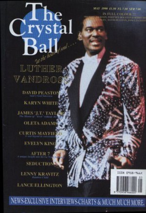 Luther Vandross, Karyn White, Lenny Kravitz, After 7 - Crystal Ball Magazine - M