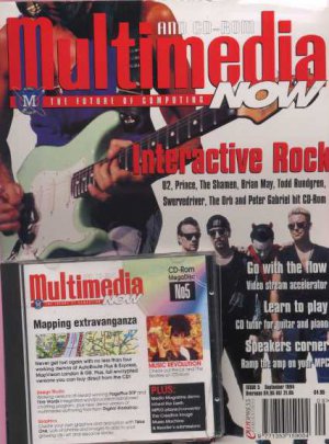 Prince,U2,The Shamen,Swervedriver,The Orb,Peter Gabriel - Multimedia Today - Sep