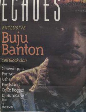 Prince, Usher, Buju Banton, Ce Ce Rigers, Portrait - Echoes - March 1995 - UK