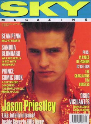 Prince, Sean Penn, Sandra Bernhard, Jason Priestly - Sky Christmas 1991 - UK   M