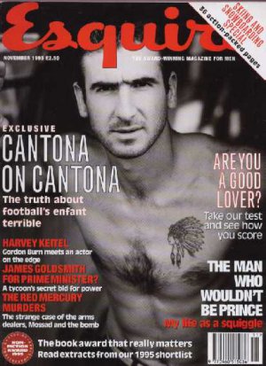 Prince, Cantona, Harvey Keitel - Esquire - Nov 1995 - UK   Magazine - 515036 m