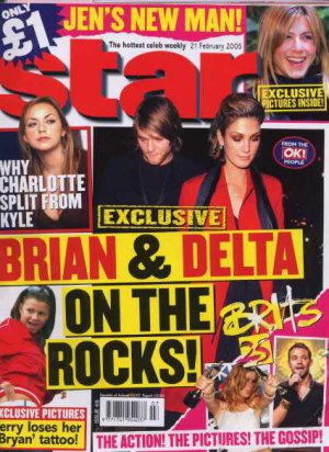 Prince, Charlotte Church, Kelly Brook, Various - Star - February 2005 - UK   Mag