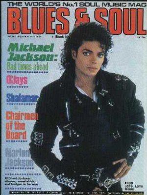 Michael Jackson,O'Jays,Shalamar,Marlon Jackson - Blues & Soul Sept 1987 - UK   M