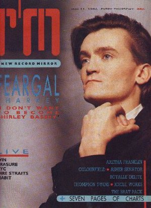 Prince, Feargal Sharkey, Aretha Franklin - Record Mirror - Jan 11 1986 - UK   Ma