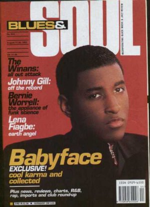 Prince, Lena Fiagbe, Babyface, Johnny Gill - Blues & Soul - August 1993 - UK   M