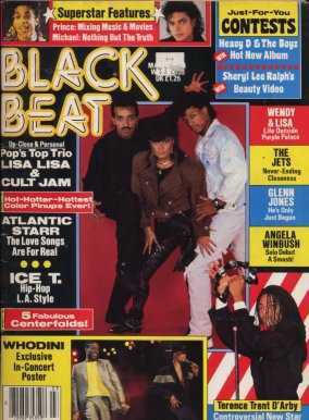 Prince, Wendy & Lisa, The Jets, Glenn Jones, Atlantic Starr - Black Beat - March